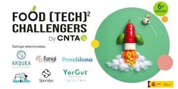 Seleccionadas las seis startups de la sexta edición de Food (Tech)2 Challengers. Fuente: CNTA.