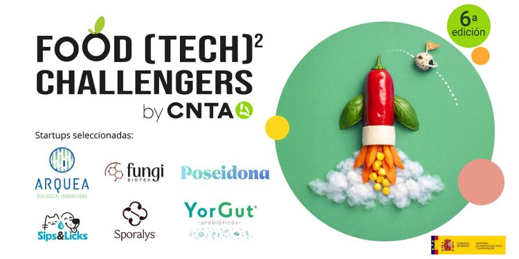 Seleccionadas las seis startups de la sexta edición de Food (Tech)2 Challengers. Fuente: CNTA.