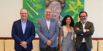 Visita del presidente de AECOC a Galletas Gullón. Fuente: Galletas Gullón.