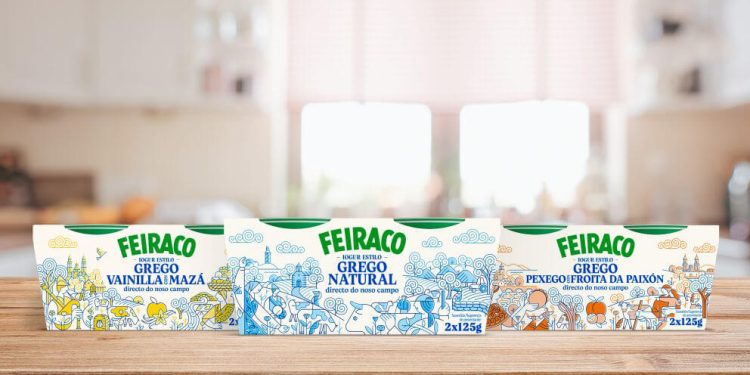 Feiraco refuerza su catálogo con una nueva línea de yogures griegos. Fuente: CLUN.
