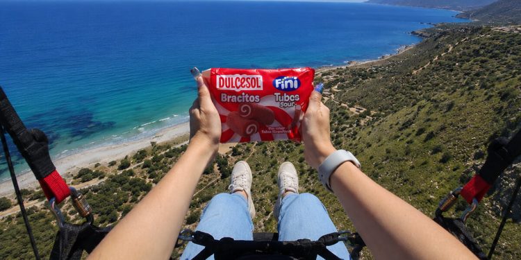 Fini y Dulcesol se unen para crear una nueva y sorprende propuesta de snack. Fuente: Fini y Dulcesol.