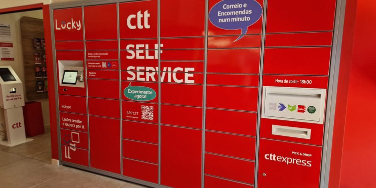 Lockers de CTTexpress. Fuente: CTTexpress