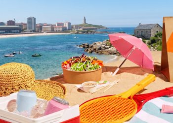 El súper a domicilio gana peso en verano. Fuente: JustEat