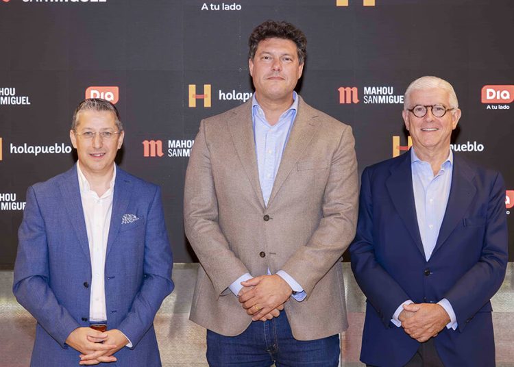 Mahou San Miguel y Dia España se unen para lanzar iniciativas de sostenibilidad e impacto social. Fuente: Mahou San Miguel.