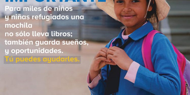 Supermercados El Jamón se suma la campaña solidaria “La mochila más importante”. Fuente: Supermercados El Jamón.