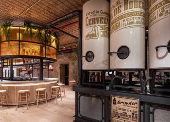 Cervecería de bodega de Estrella Galicia. Fuente: Estrella Galicia