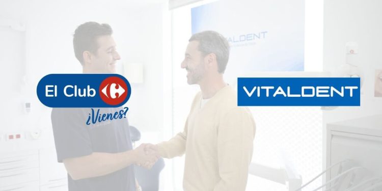 Alianza entre el Club Carrefour y Vitaldent. Fuente: Carrefour.