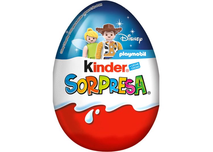 Kinder Sorpresa, Disney y Playmobil se unen para crear una nueva colección. Fuente: Kinder Sorpresa.