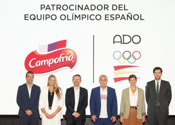 Campofrío acompañará a los deportistas españoles durante el nuevo ciclo olímpico. Fuente: Campofrío.