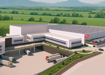 Render nueva planta productiva Frit Ravich en Maçanet de la Selva. Fuente: Frit Ravich.