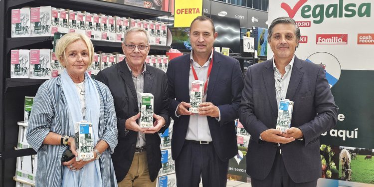 Vegalsa-Eroski comercializa más de 46 millones de litros de leche gallega en 10 años. Fuente: Vegalsa-Eroski