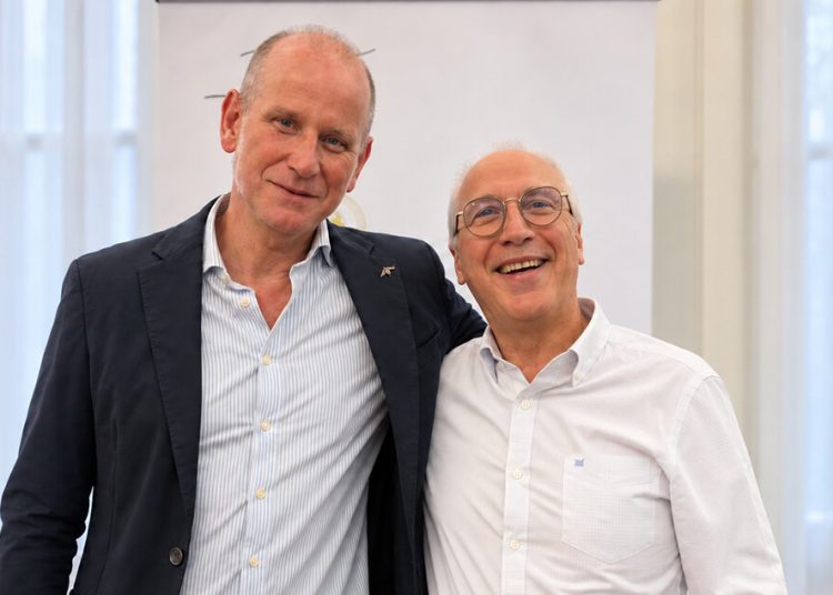 Adrián Subía y José María Natta, nuevos presidente y vicepresidente de CEIGBE. Fuente: CEIGBE.