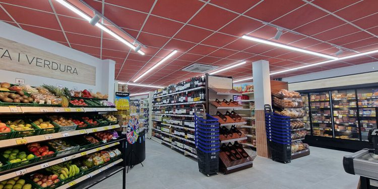 Nuevo supermercado Caprabo en La Garriga. Fuente: Caprabo.