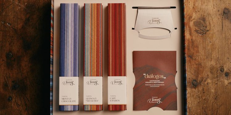 Torrons Vicens presenta Diálogos, una inédita colección de turrones. Fuente: Torrons Vicens.