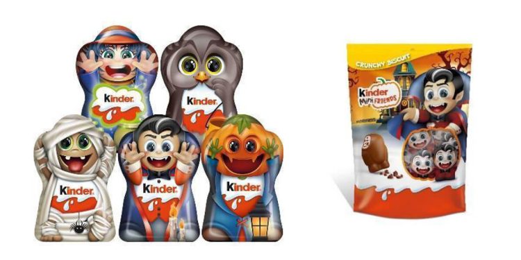 Kinder presenta sus propuestas terroríficas para Halloween. Fuente: Ferrero.