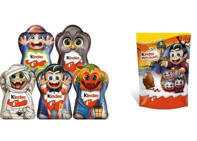 Kinder presenta sus propuestas terroríficas para Halloween. Fuente: Ferrero.