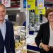 Eduardo Rodríguez y Nagore Alonso. Fuente: Makro.