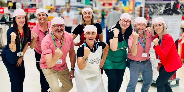 Vuelve la #MareaROSA de Carrefour España y Ausonia. Fuente: Carrefour.