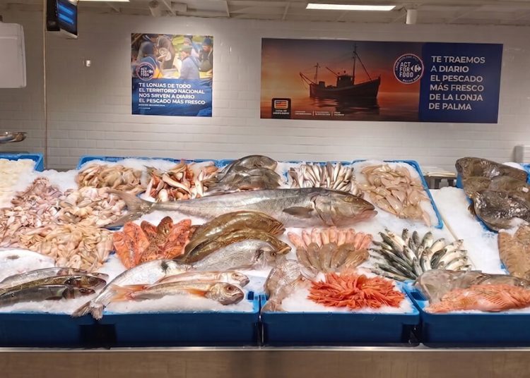 Pescadería Carrefour Palma II. Fuente: Carrefour.
