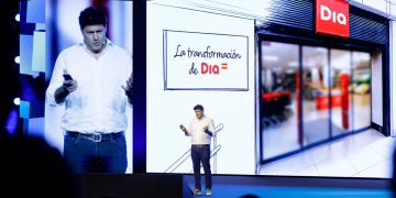 Ricardo Álvarez, CEO de Dia España, durante su participación en el 41º Congreso AECOC de Gran Consumo. Fuente: AECOC.