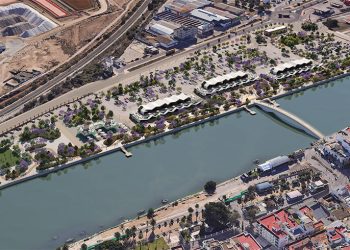 Arrancan las obras en Cádiz de RioMarina. Fuente: Arker.