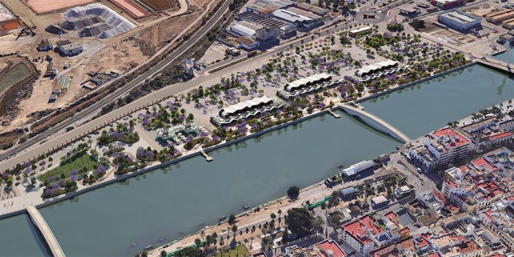 Arrancan las obras en Cádiz de RioMarina. Fuente: Arker.