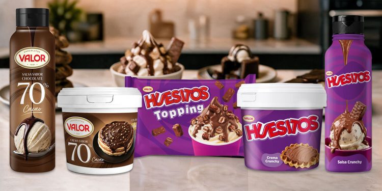 Chocolates Valor y Huesitos crean juntos nuevas propuestas. Fuente: Chocolates Valor.