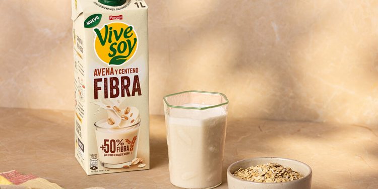Vivesoy sorprende con una innovadora bebida vegetal de avena y centeno rica en fibra. Fuente: Pascual.