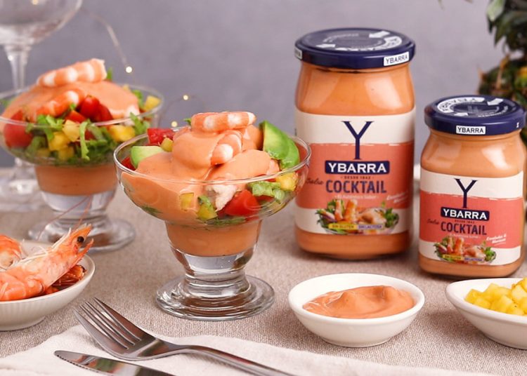 Ybarra y Pescanova se unen para promocionar el consumo de cóctel de marisco en Navidad. Fuente: Grupo Ybarra.