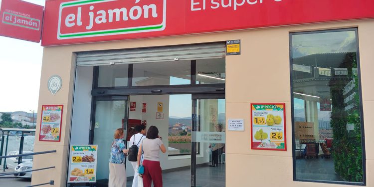 Nueva tienda de Supermercados El Jamón en Huétor Tájar. Fuente: Supermercados El Jamón.
